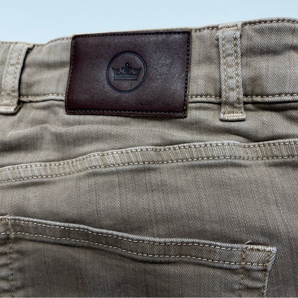 Peter Millar 5 Pocket Pants Mens Size 35x31 Brown Straight Leg Stretch Golf - Picture 3 of 16
